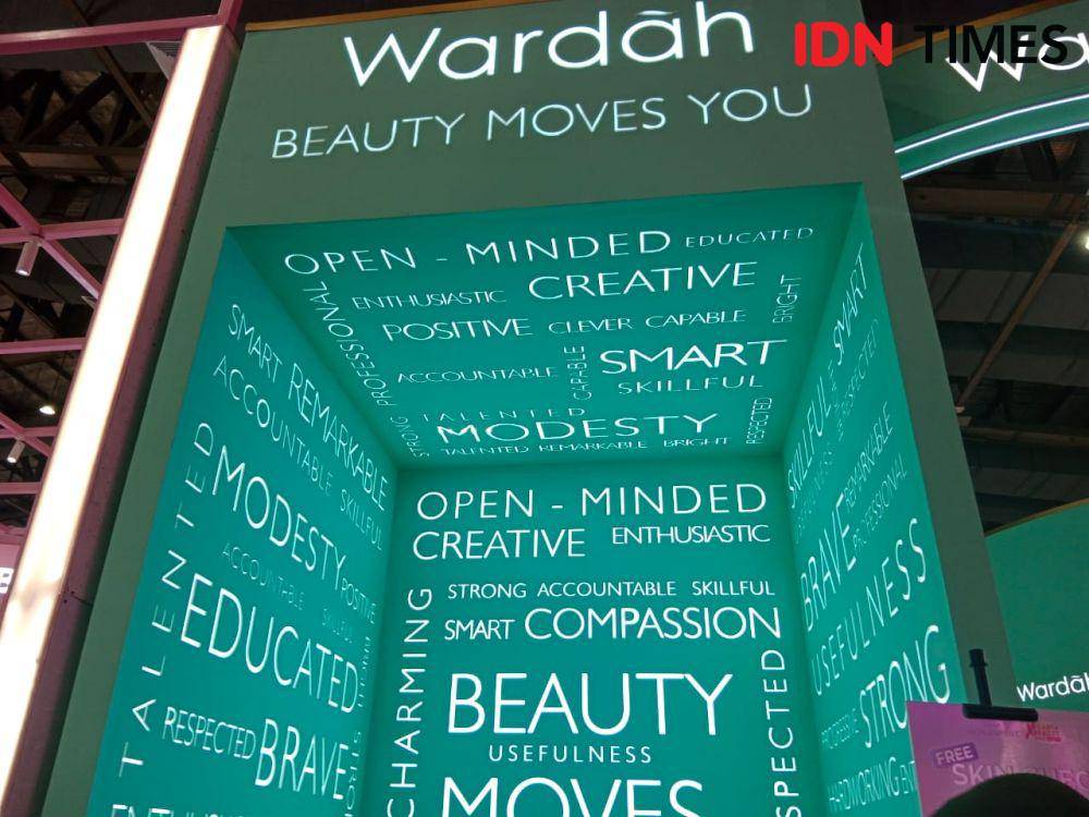 Wardah di Jakarta x Beauty pada Rabu (3/8/2023). IDN Times/Adyaning Raras