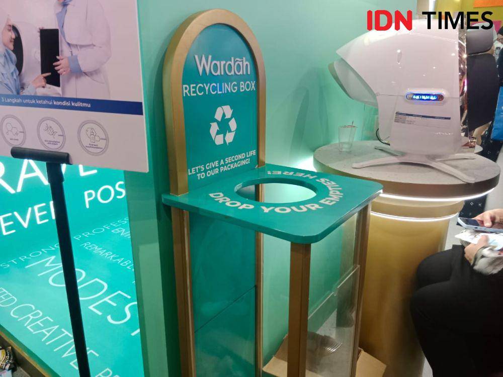 Wardah di Jakarta x Beauty pada Rabu (3/8/2023). IDN Times/Adyaning Raras