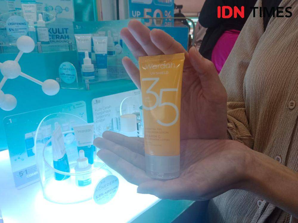 Wardah di Jakarta x Beauty pada Rabu (3/8/2023). IDN Times/Adyaning Raras