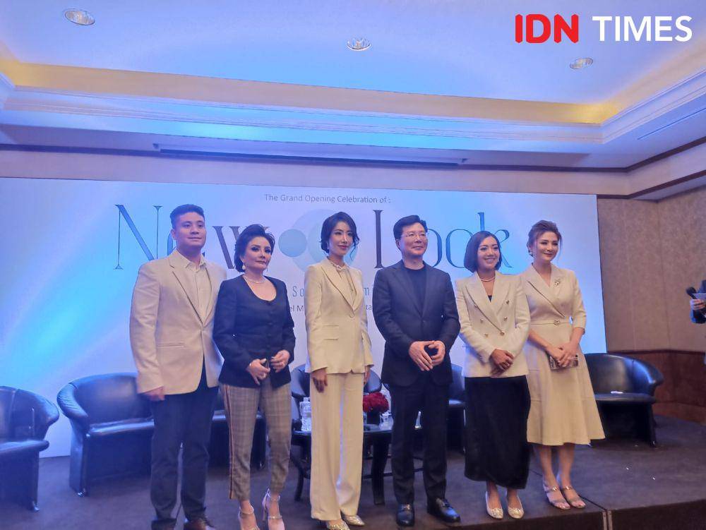 Press Conference The Grand Opening Celebration of New Look di Hotel Mulia Senayan, Jakarta. 4 Agustus 2023. (IDN Times/M. Tarmizi Murdianto)
