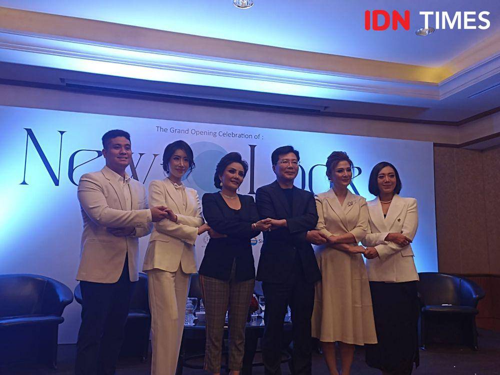 Press Conference The Grand Opening Celebration of New Look di Hotel Mulia Senayan, Jakarta. 4 Agustus 2023. (IDN Times/M. Tarmizi Murdianto)