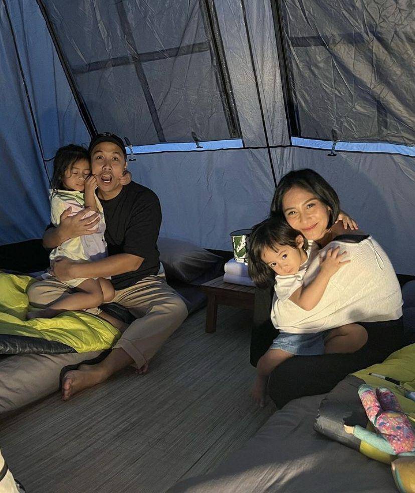 potret liburan keluarga Caca Tengker di Bandung (Instagram.com/cacatengker)