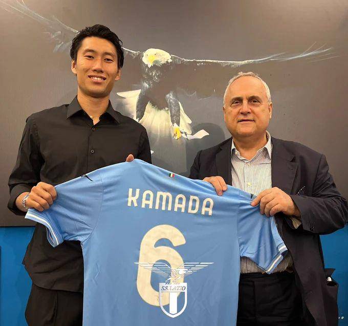 Daichi Kamada (twitter.com/OfficialSSLazio)