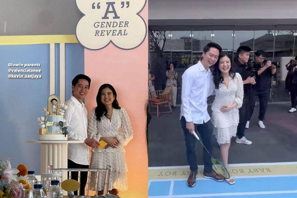 Gender reveal Valencia (Instagram.com/valenciatanoe)