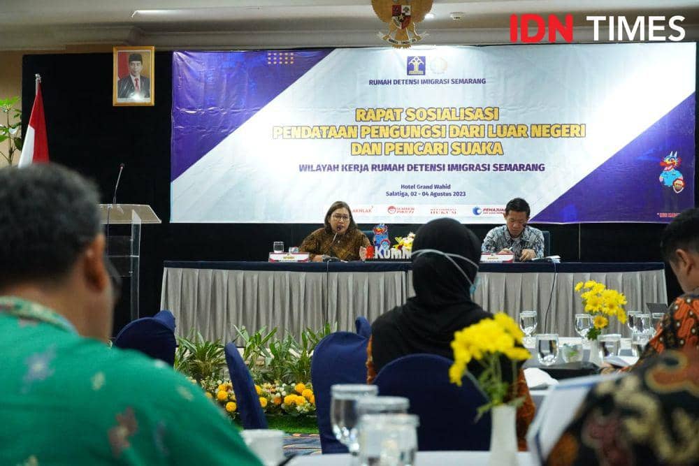 Pembahasan penanganan pengungsi merupakan hal yang penting agar dapat dilakukan mitigasi atau deteksi sejak dini. (IDN Times/Fariz Fardianto)