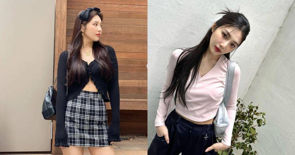 8 Style Joy Red Velvet Pakai Atasan Long Sleeve, Modis!