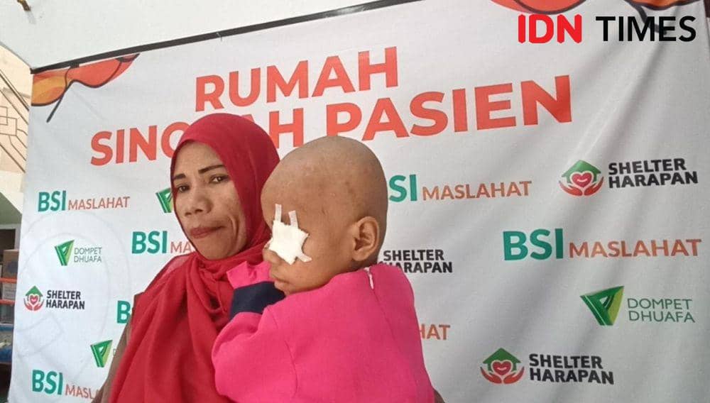Pasien Kanker Anak asal Maluku Terbantu Rumah Singgah di Makassar
