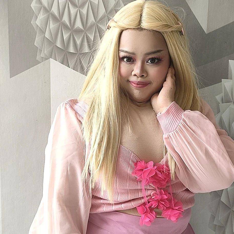 Potret Kekeyi cosplay Barbie. (instagram.com/rahmawatikekeyiputricantikka23)