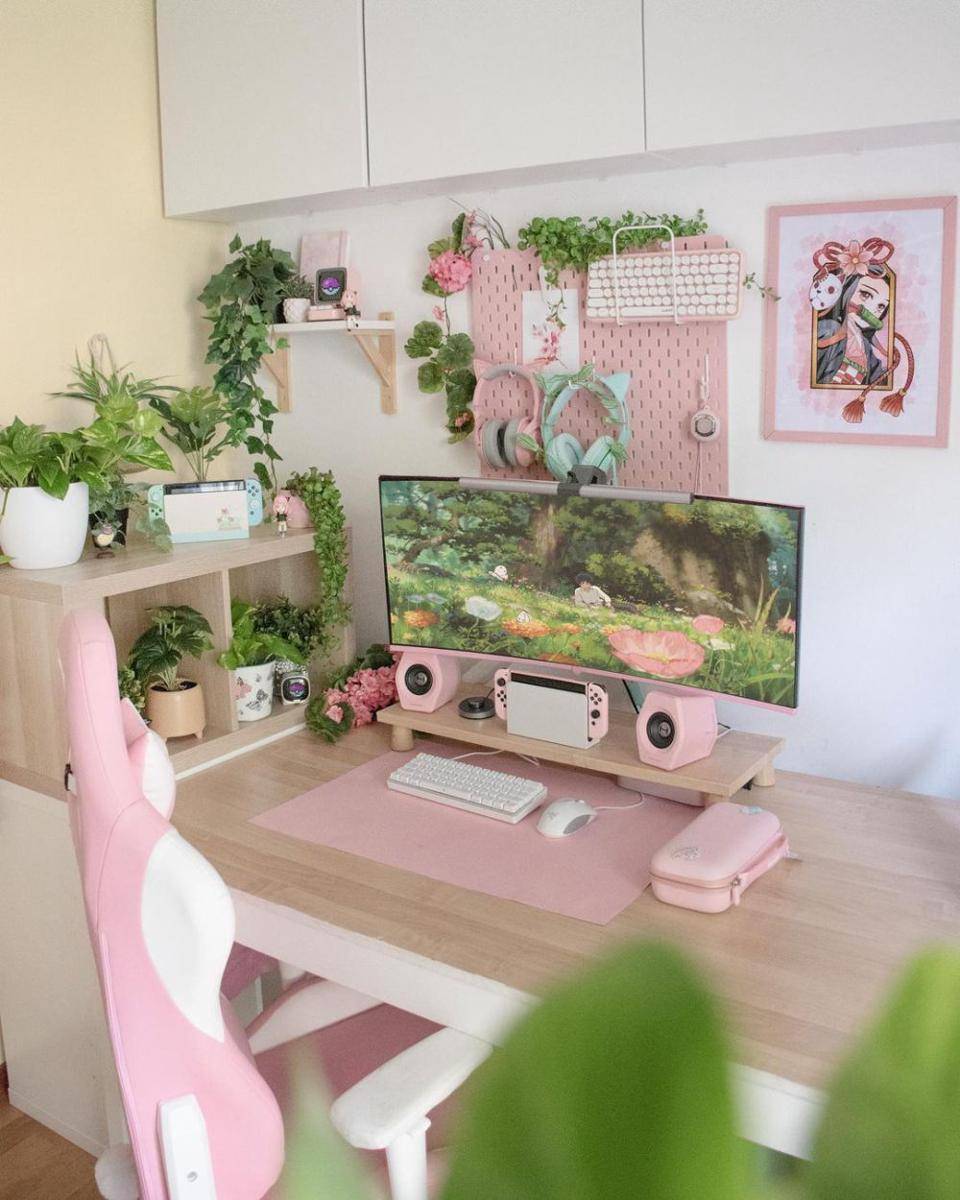 ide set up gaming (instagram.com/manekilune)