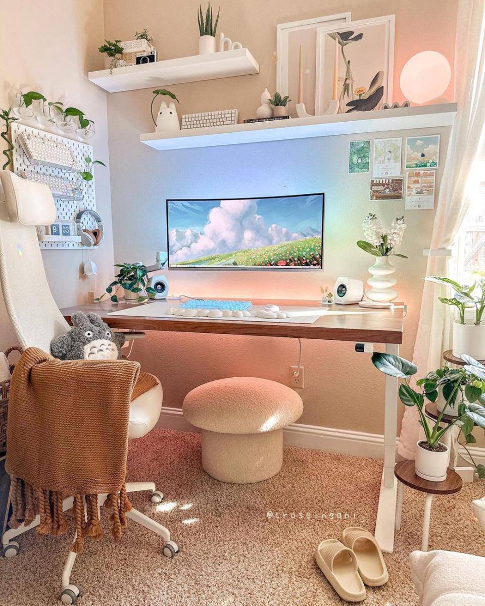 ide set up gaming (instagram.com/crossingani_)