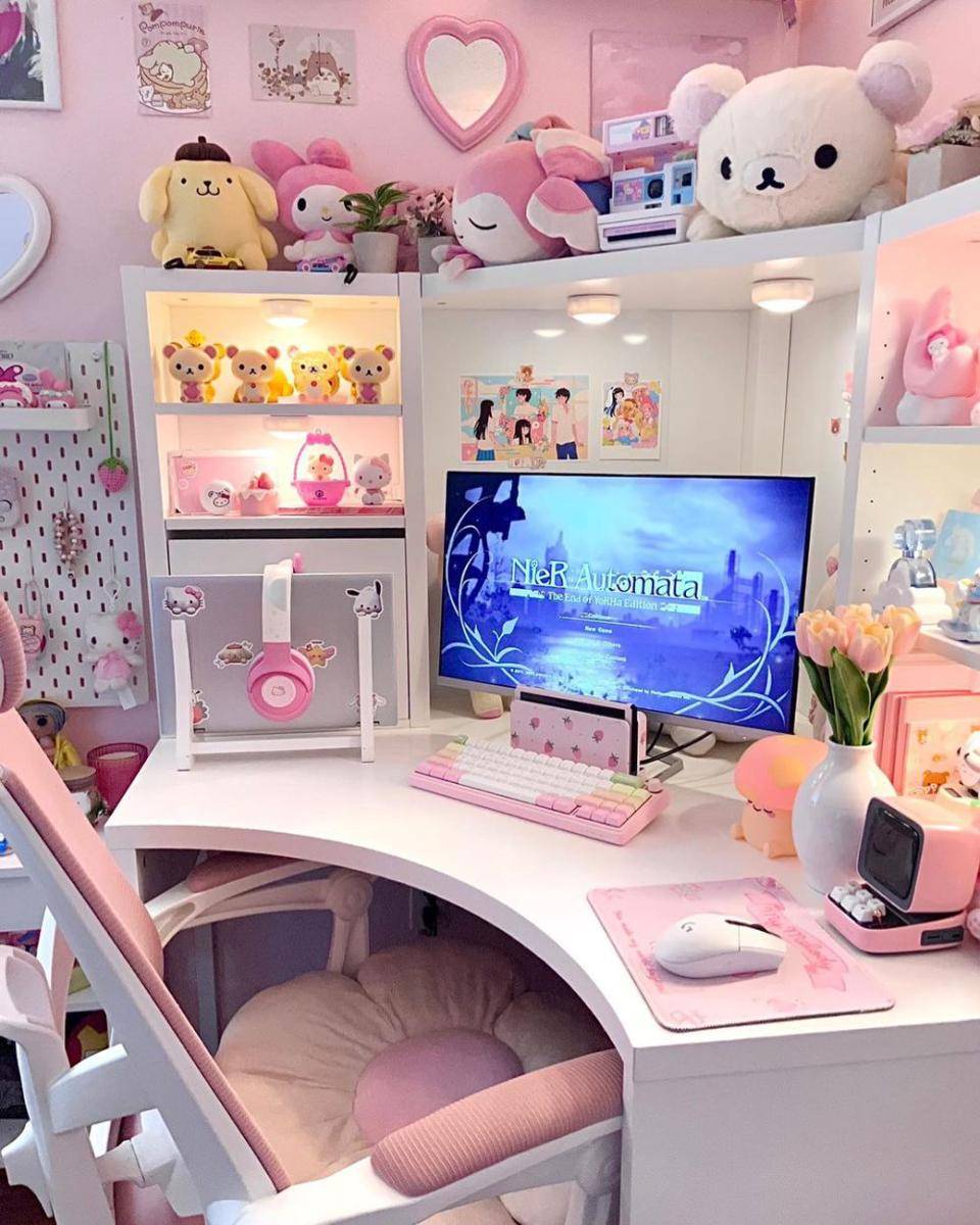 ide set up gaming (instagram.com/sanr1ta)