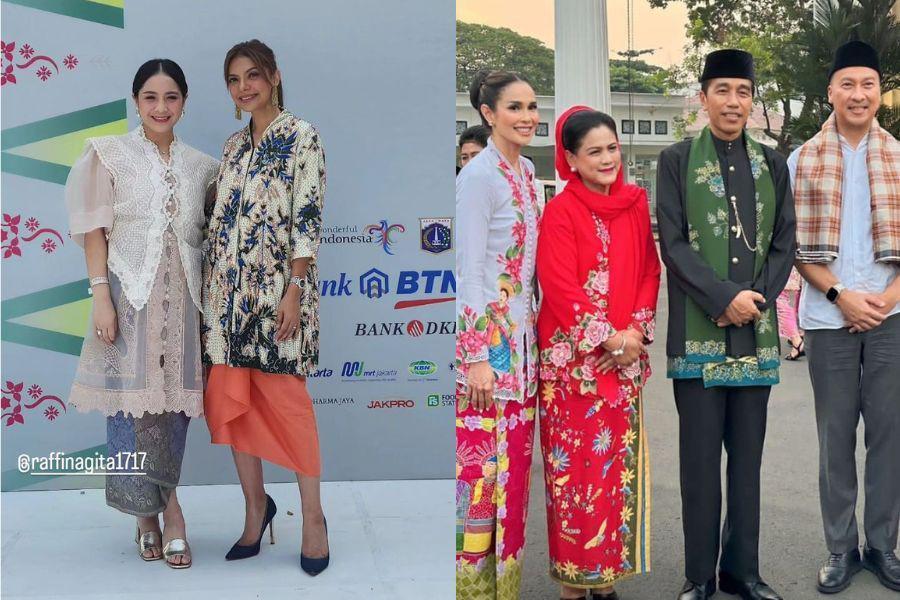 9 Kebaya Tokoh Perempuan di Istana Berkebaya, Anggun nan Bersahaja!
