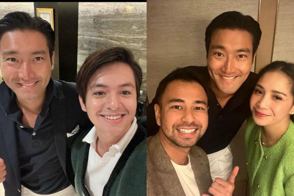 7 Artis Bagikan Momen Ketemu Siwon di Jakarta, Prilly Dipanggil Sayang