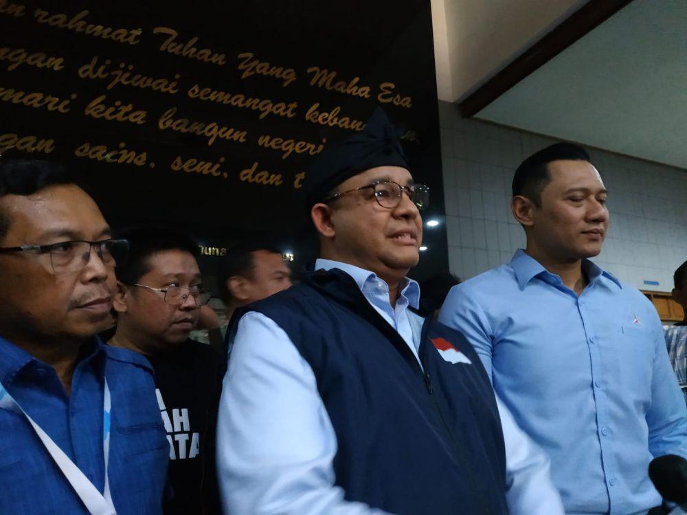 Safari Politik Bareng Anies, AHY Pastikan Demokrat Tak Pindah Koalisi