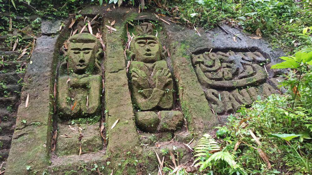 Relief Saulah di Banyuwangi. (FOTO: IDN Times/ Agung Sedana)