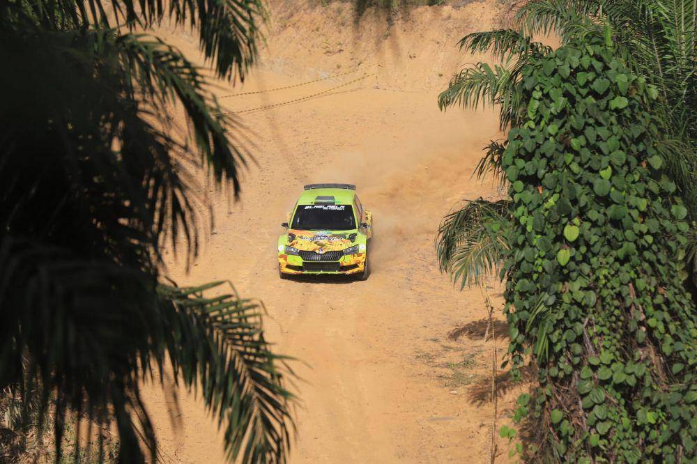 Musa Rajekshah saat beraksi South Borneo Rally, Sabtu (6/8/2023) (Dok.Istimewa)