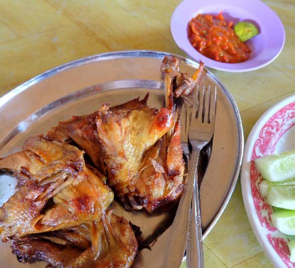 Ayam sambel ulek pondok wina (Foto: Instagram/novarizka)