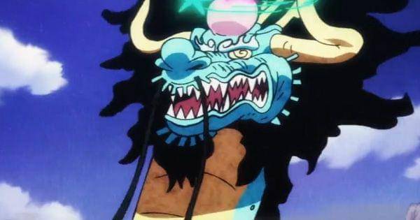 Kondisi Kaido setelah dihajar Gear 5 Luffy ( Dok. Toei Animation / One Piece )