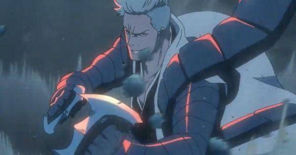 Tekken Tachikaze milik Kensei ( Dok. Pierrot / Bleach: Thousand-Year Blood War )