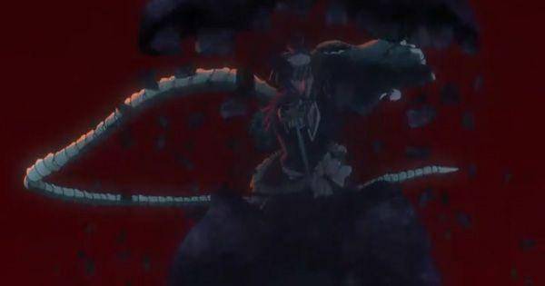 Mask lenyap menjadi abu ( Dok. Pierrot / Bleach: Thousand-Year Blood War )