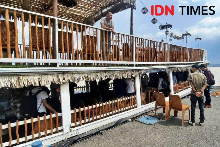 Kapal Pesut Mahkota ini menjadi tempat bersejahtera para pemuka adat Dayak bersepakat diatas sungai Mahakam. Foto DPSBM OIKN (IDN Times/Ervan)