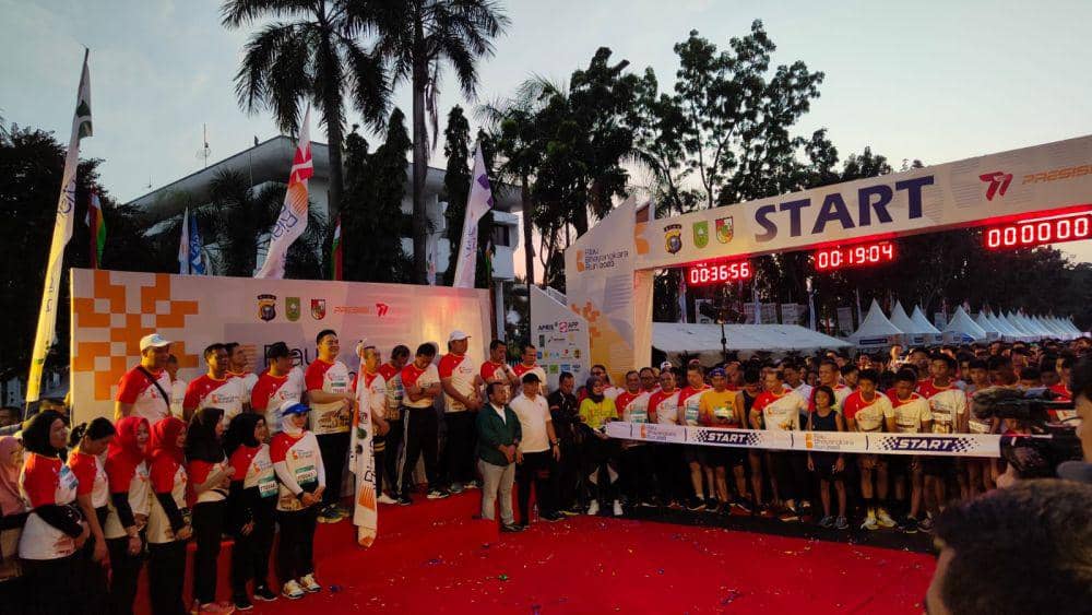 Riau Bhayangkara Run sukses digelar. (Dok. Istimewa)