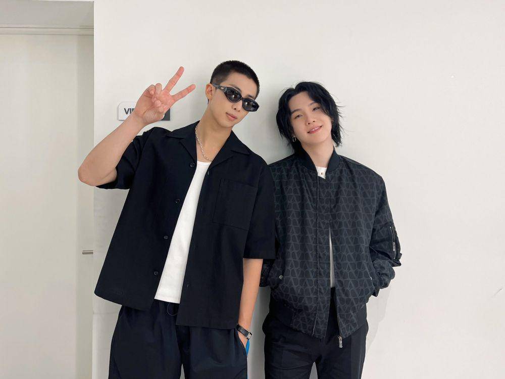 potret RM dan Suga BTS (instagram.com/rkive)