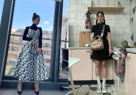 potret outfit girly ala Jisoo BLACKPINK (instagram.com/sooyaaa__)