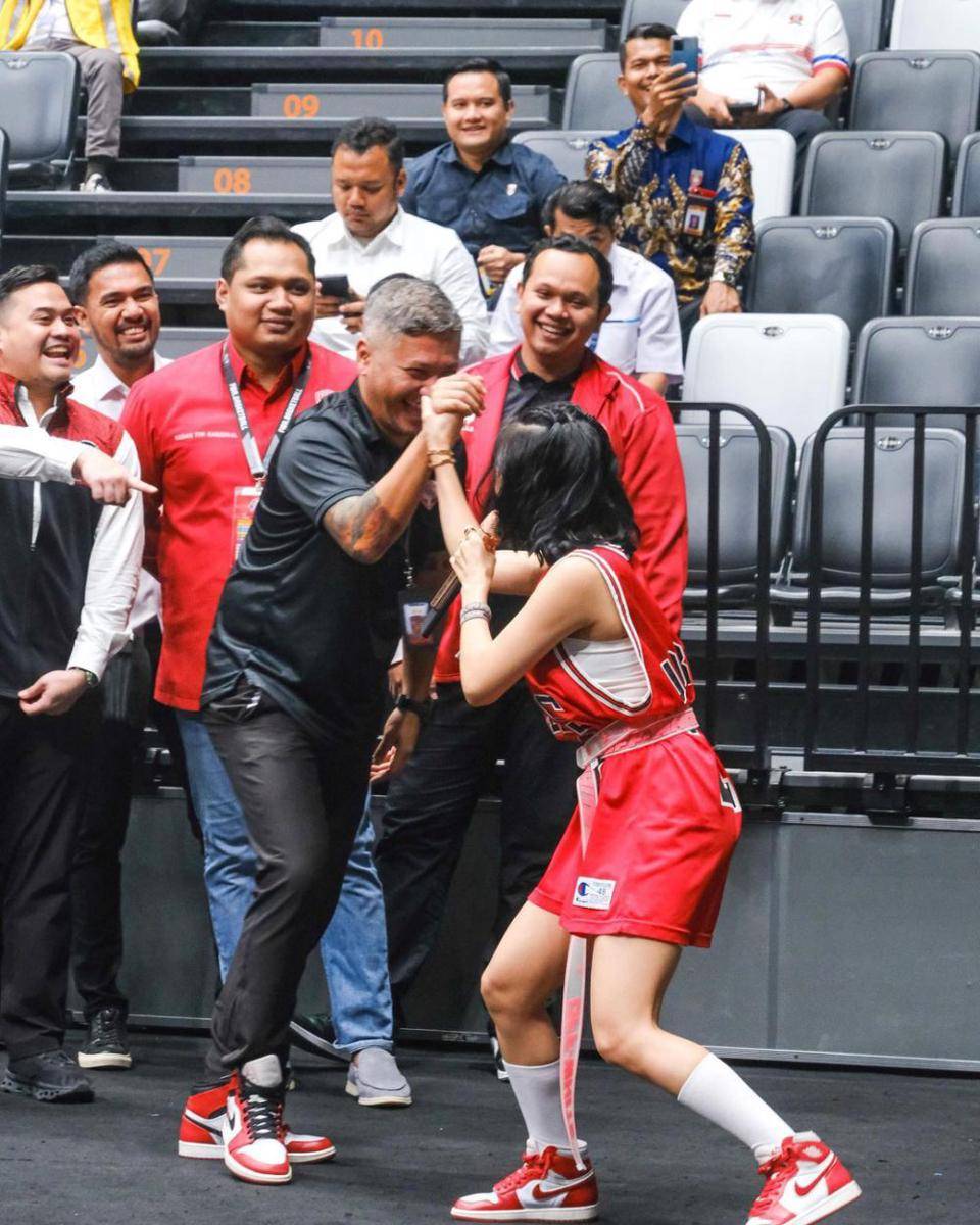 potret Wika Salim di peresmian Indonesia Arena (instagram.com/wikasalim)