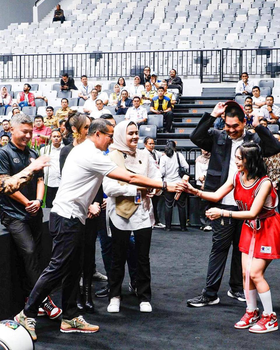 potret Wika Salim di peresmian Indonesia Arena (instagram.com/wikasalim)