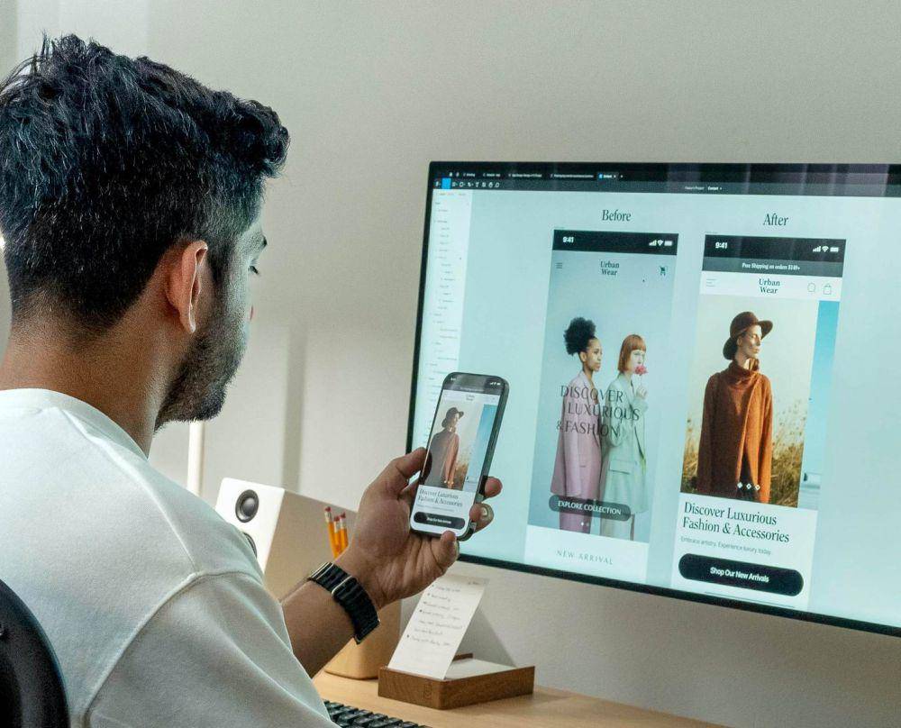 ilustrasi membuka aplikasi Figma (unsplash.com/Faizur Rehman)
