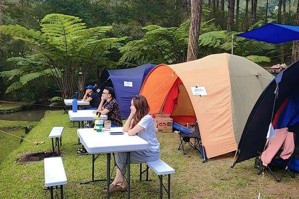 Ayu Ting Ting ikut kamping (Instagram.com/ayutingting92)