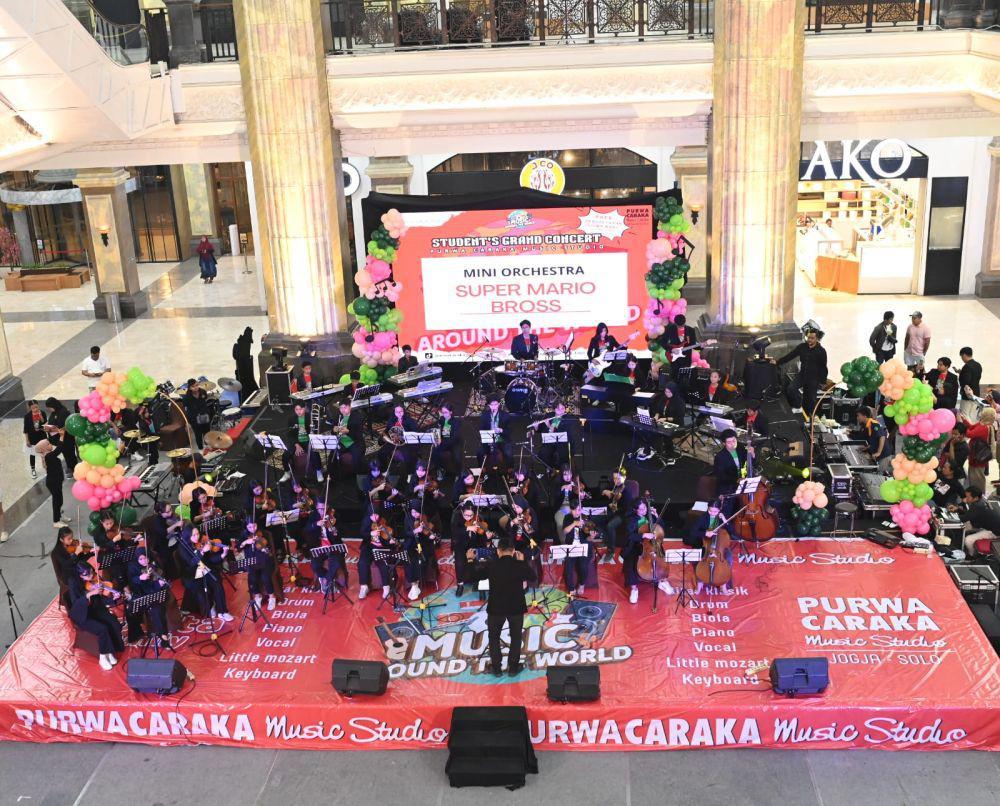 600 Siswa Purwa Caraka Music Studio Yogya Gelar Student Grand Concert