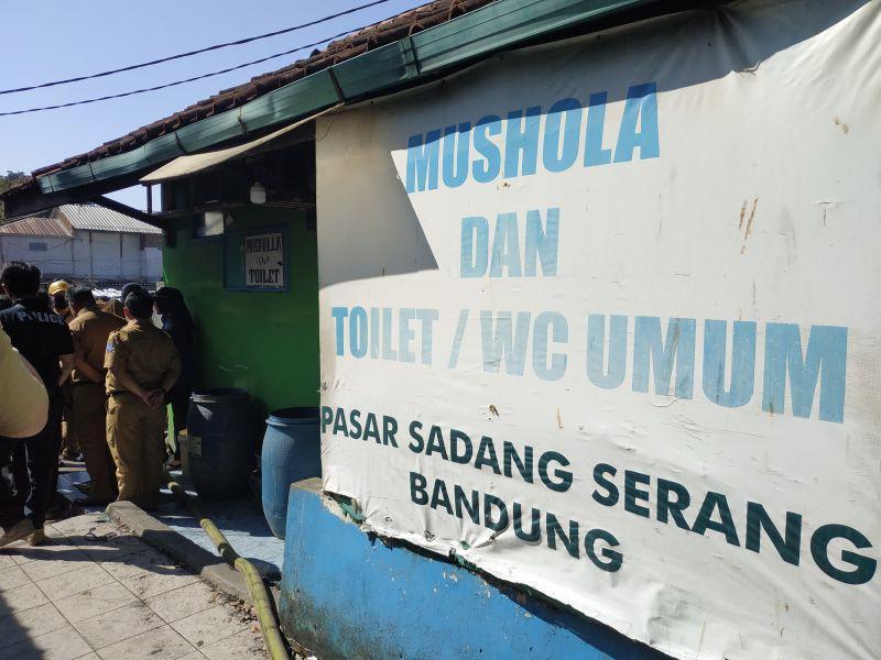 Sebuah Musala di Pasar Sadang Serang Terhindar dari Kebakaran