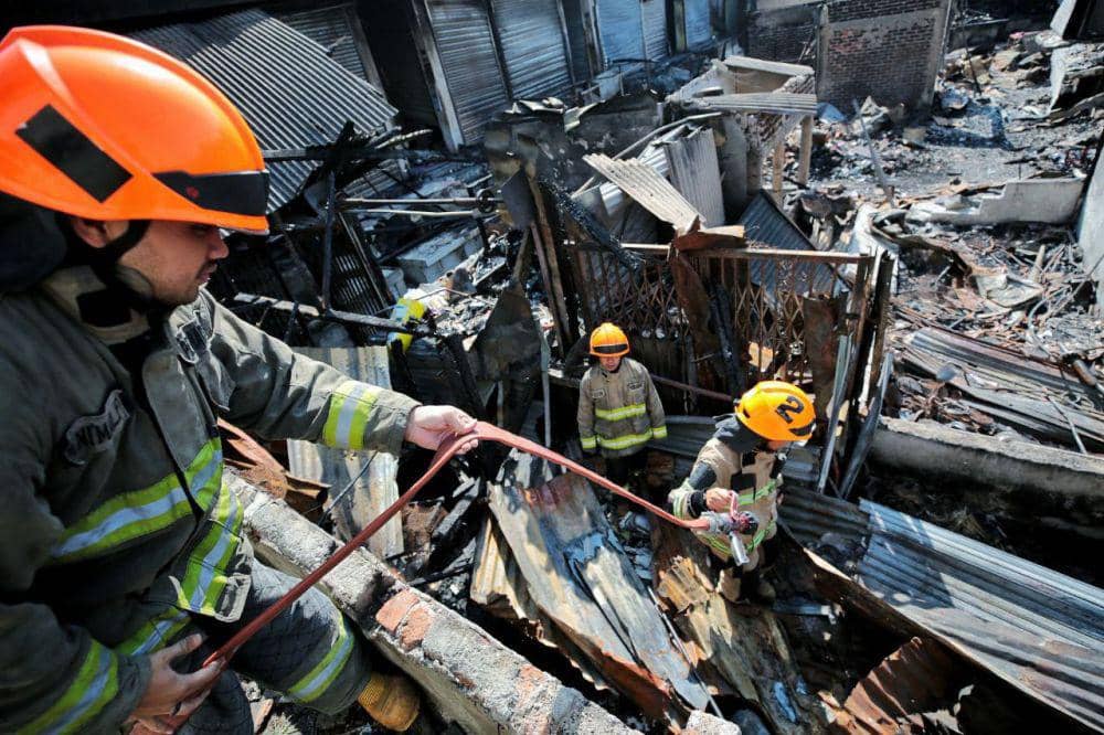 Kebakaran, Kerugian Pedagang Pasar Sadang Serang Capai Rp17 Miliar