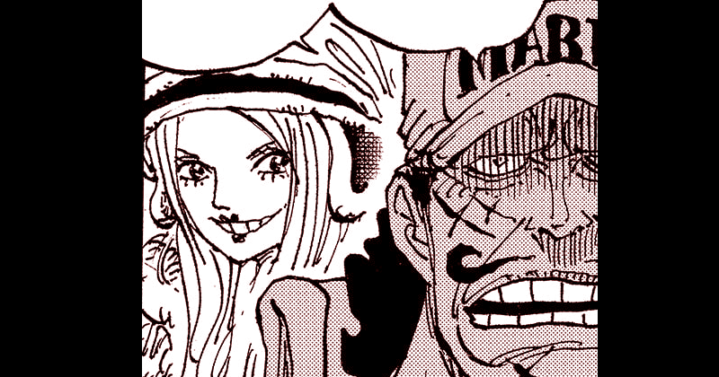 Vice Admiral Doberman berbicara tentang Jewelry Bonney. (mangaplus.shueisha.co.jp/One Piece)