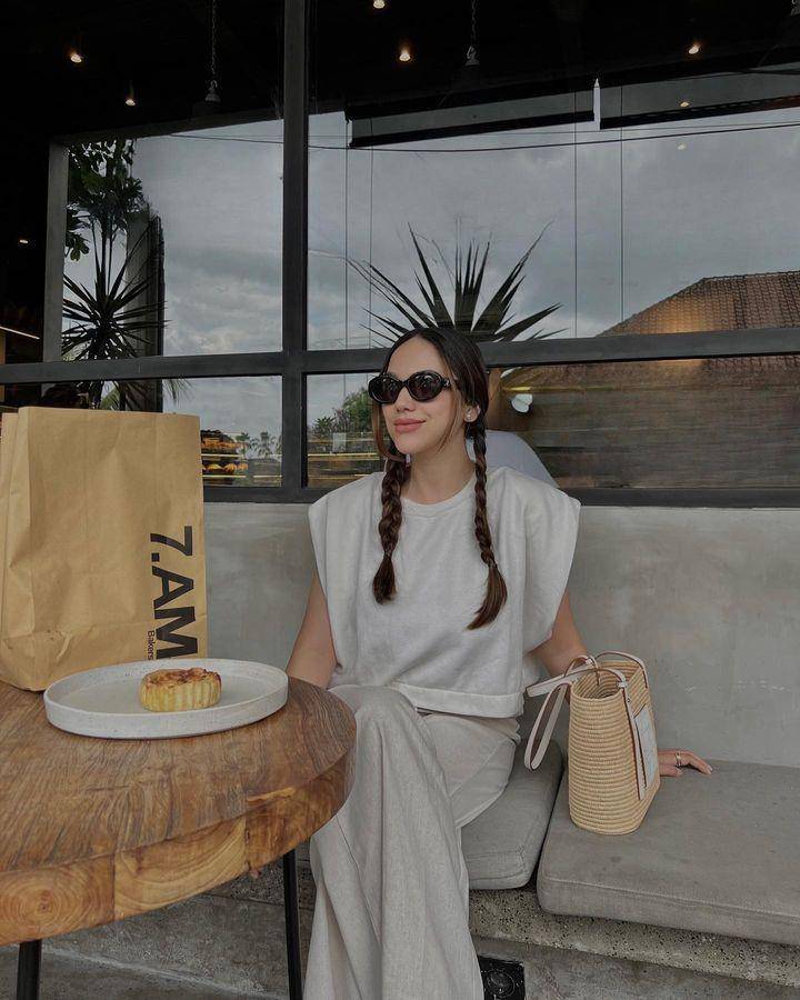 gaya rambut wajah oval (instagram.com/nabilagardena)