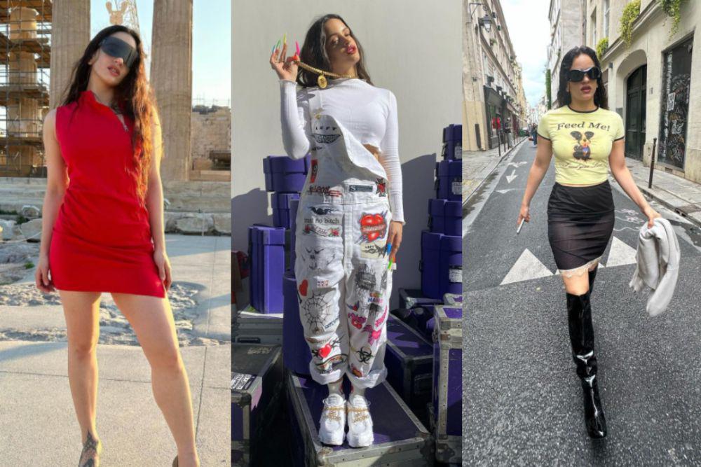 10 Inspirasi Outfit Girls Day Out ala Rosalia, Super Kece!