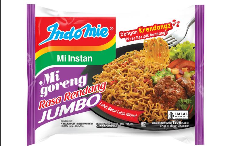 Indomie goreng rendang jumbo (dok. Indofood)
