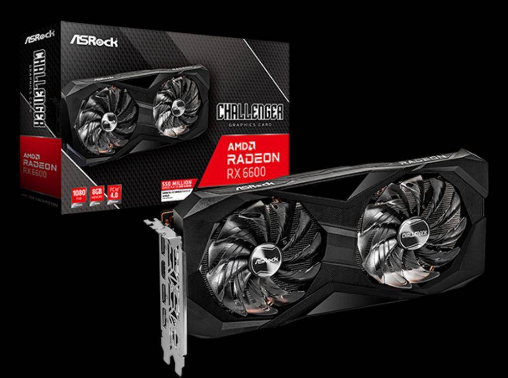 potret VGA Asrock Radeon RX 6600 Challenger (asrock.com)