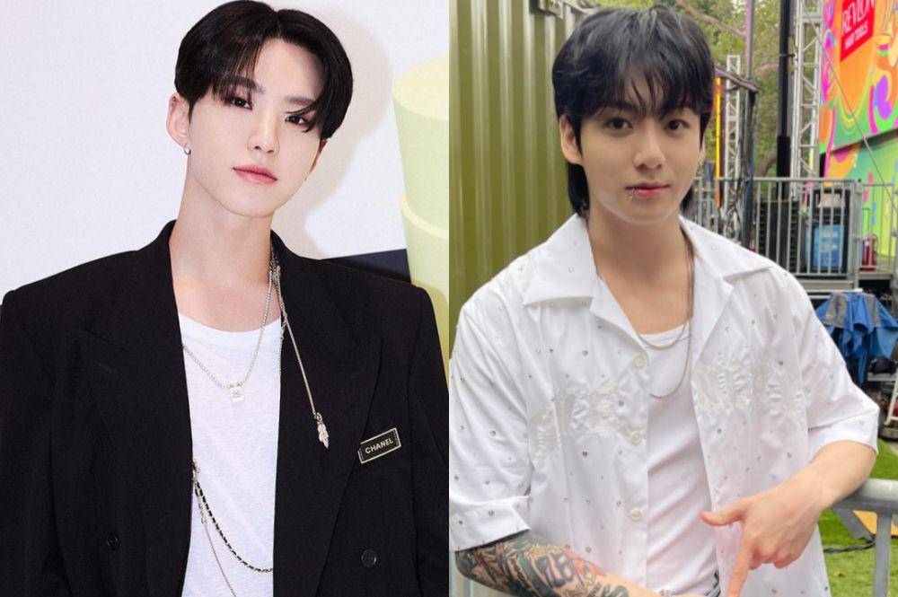 Hoshi SEVENTEEN dan Jungkook BTS (instagram.com/ho5hi_kwon | twitter.com/bts_bighit)