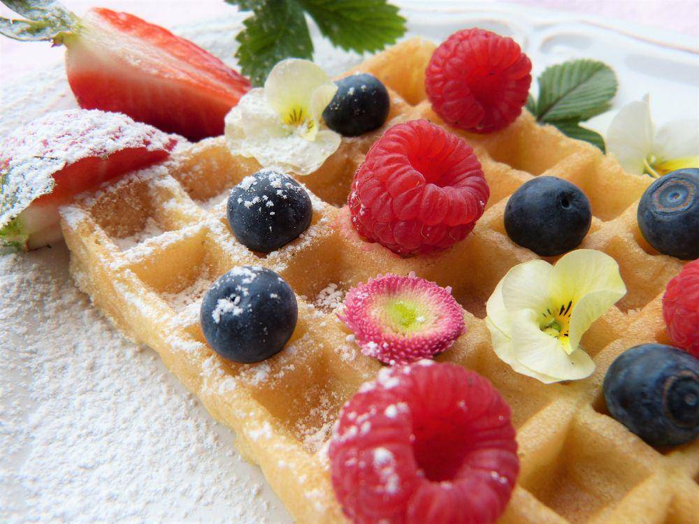ilustrasi waffle lezat (pixabay.com/silviarita)
