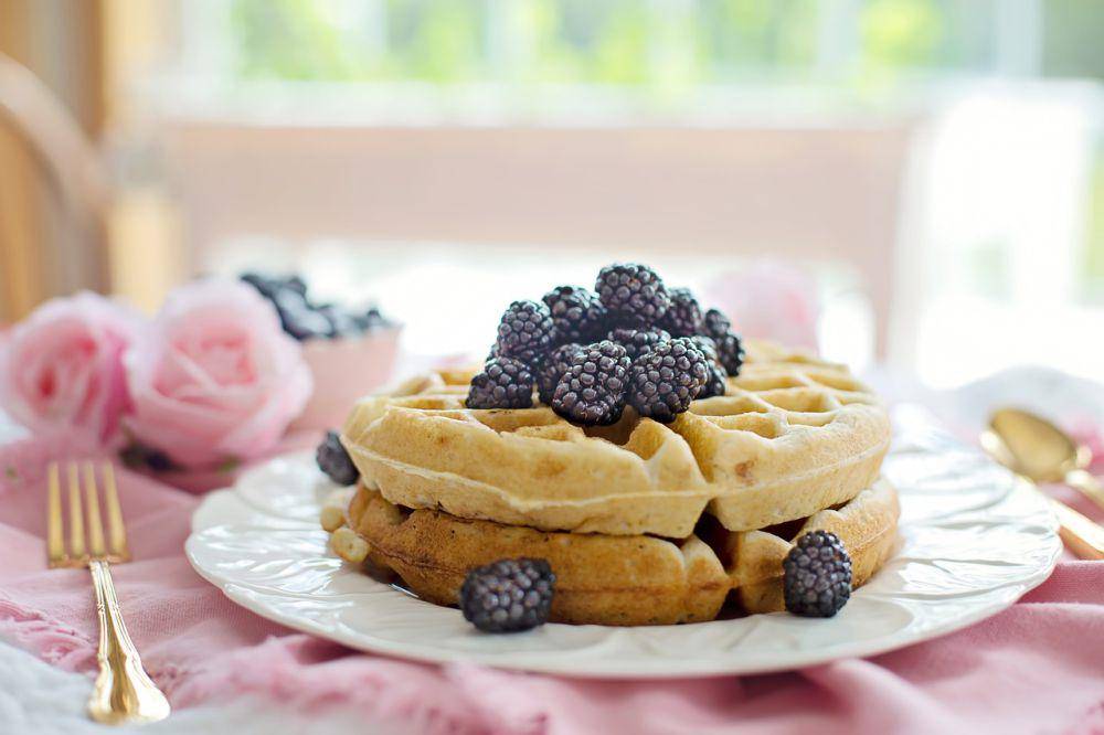 ilustrasi waffle lezat (pixabay.com/JillWellington)
