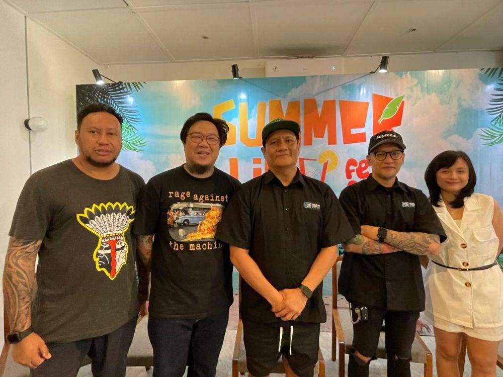 Suasana konferensi pers Summer Line Fest 2023 (Dok.Summer Lime)