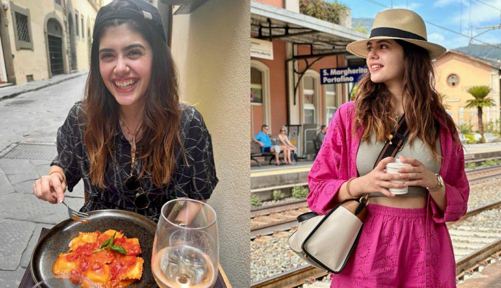 8 Potret Liburan Terkini Sanjana Sanghi di Italia, Instagramable Abis