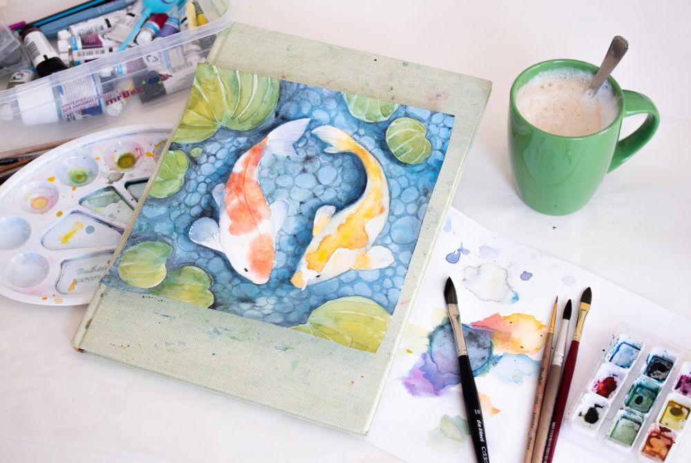 5 Arti Lukisan Ikan Koi di Rumah Menurut Feng Shui, Inspiratif!