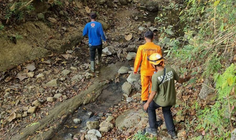Pencarian remaja hilang di Hutan Dlingo Bantul. (Dok. Basarnas Yogyakarta)