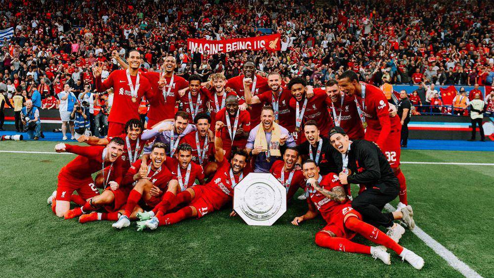 Liverpool juara Community Shield 2022. (liverpoolfc.com)