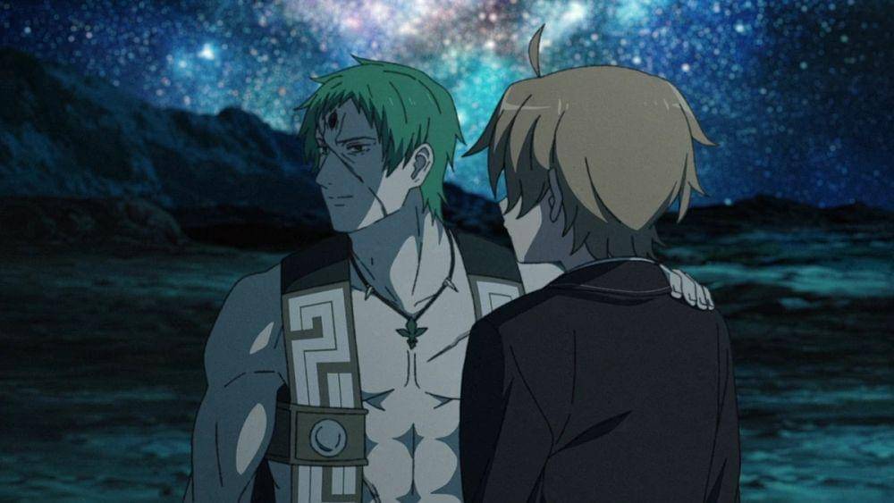 Rudeus dan Ruijerd (dok. Studio Bind/ Mushoku Tensei: Jobless Reincarnation)