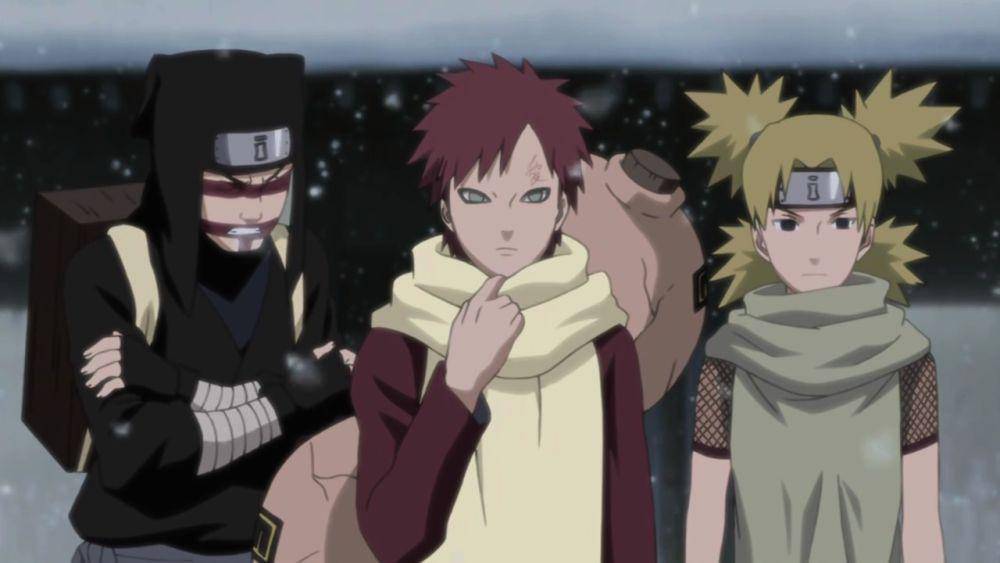 7 Karakter di Naruto yang Bisa Gunakan Pasir Selain Gaara!